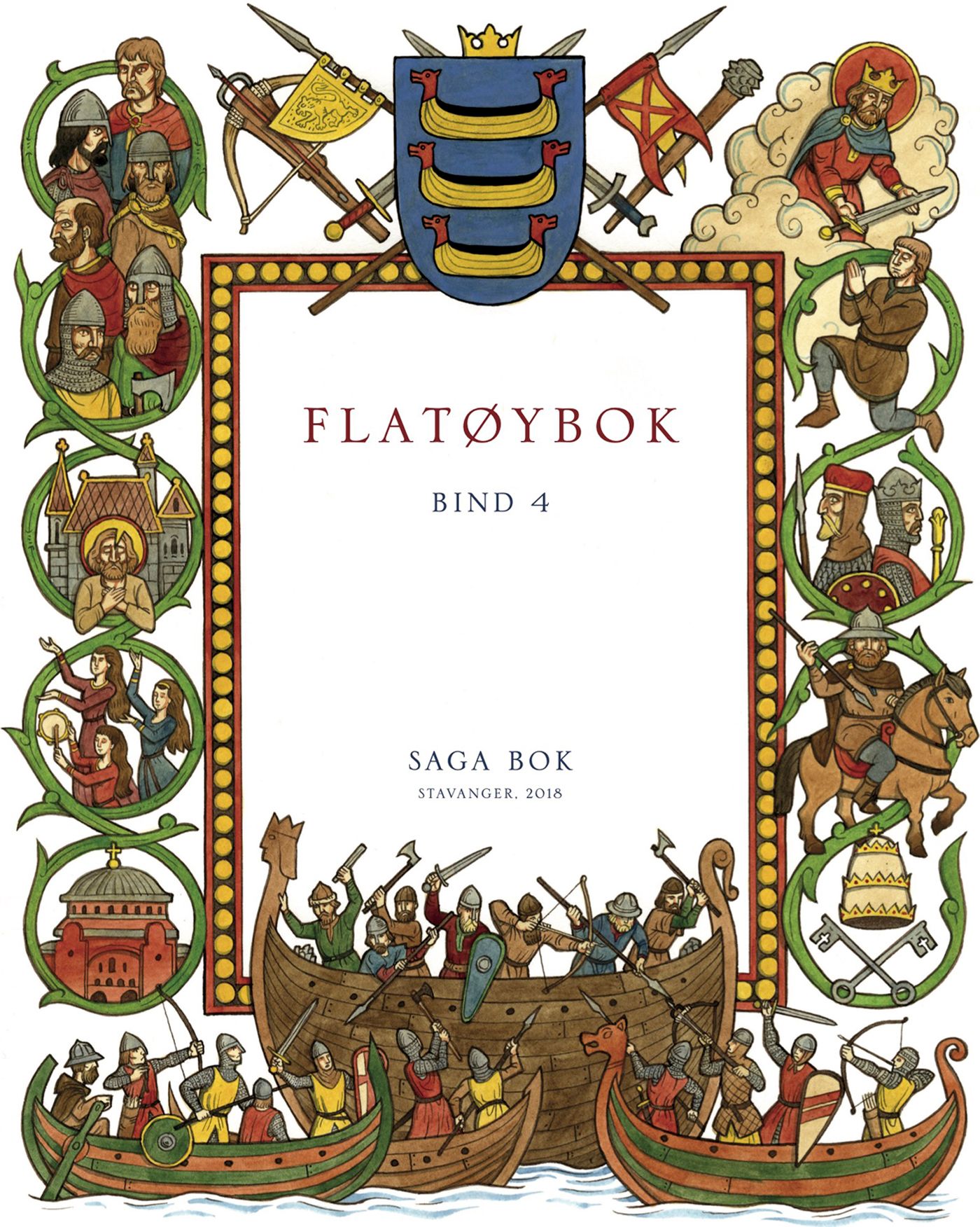 "Flatøybok - Bind 4" av Torgrim Titlestad