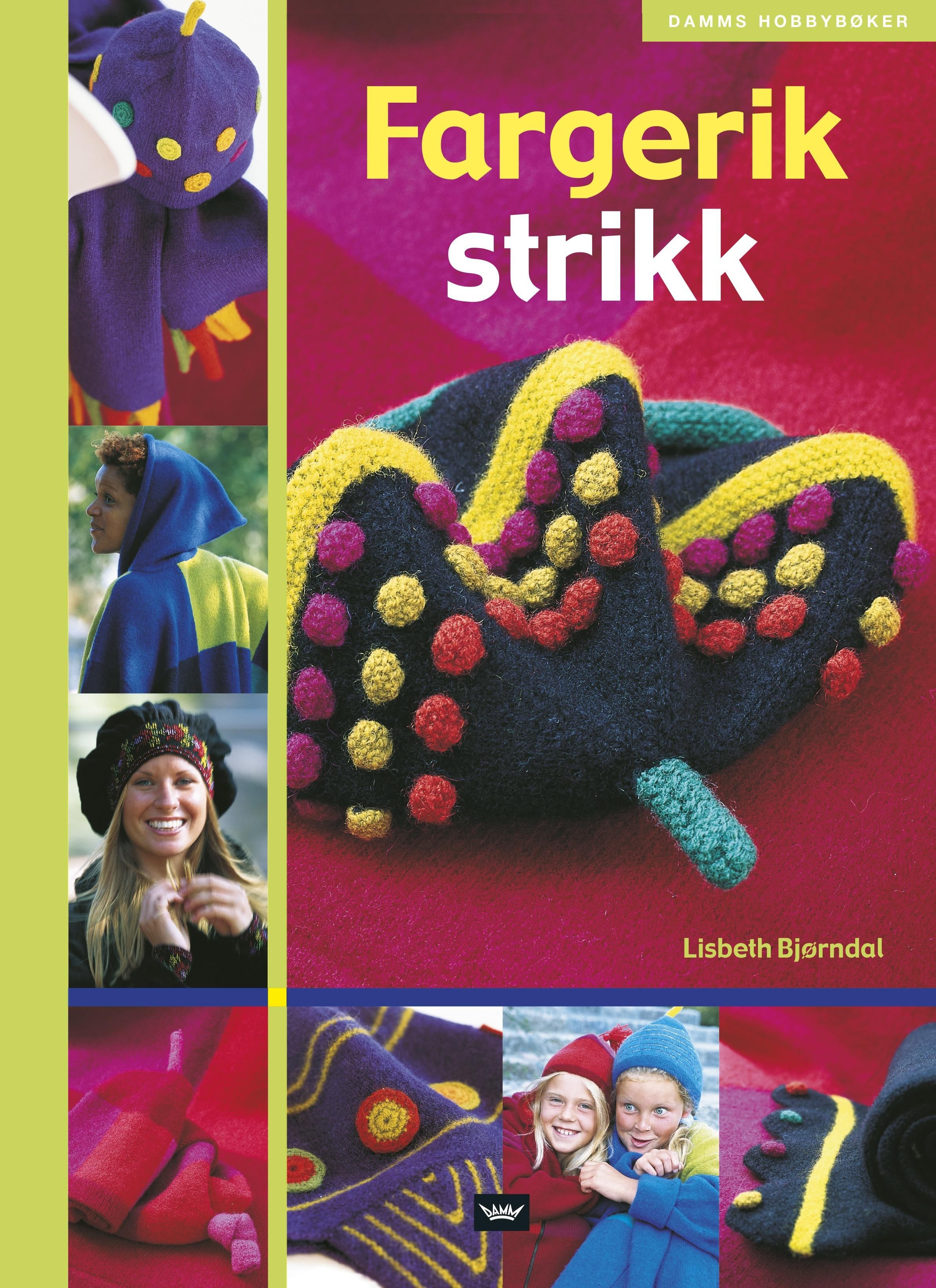 "Fargerik strikk" av Lisbeth Bjørndal