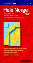 "Hele Norge 2011 veikart = tourist map = Touristenkarte = carte touristique" 