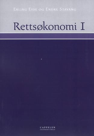 "Rettsøkonomi 1" av Erling Eide