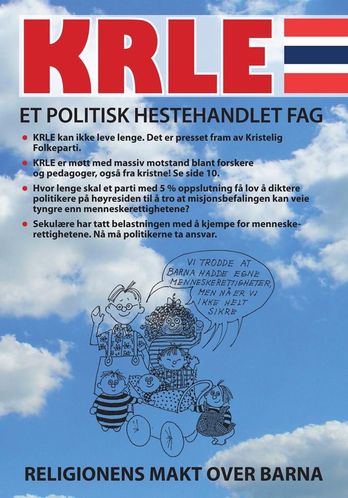 "KRLE - et politisk hestehandlet fag" av Tone Bergli Joner