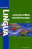 "Lingua - nynorskordliste med skrivereglar : skuleordbok" av Jon Bjones