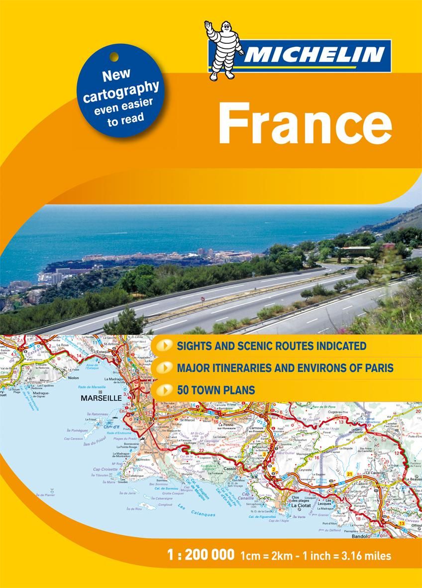 "France - atlas routier et touristique = tourist and motoring atlas = Strassen- und Reiseatlas = toeristische wegenatlas" 