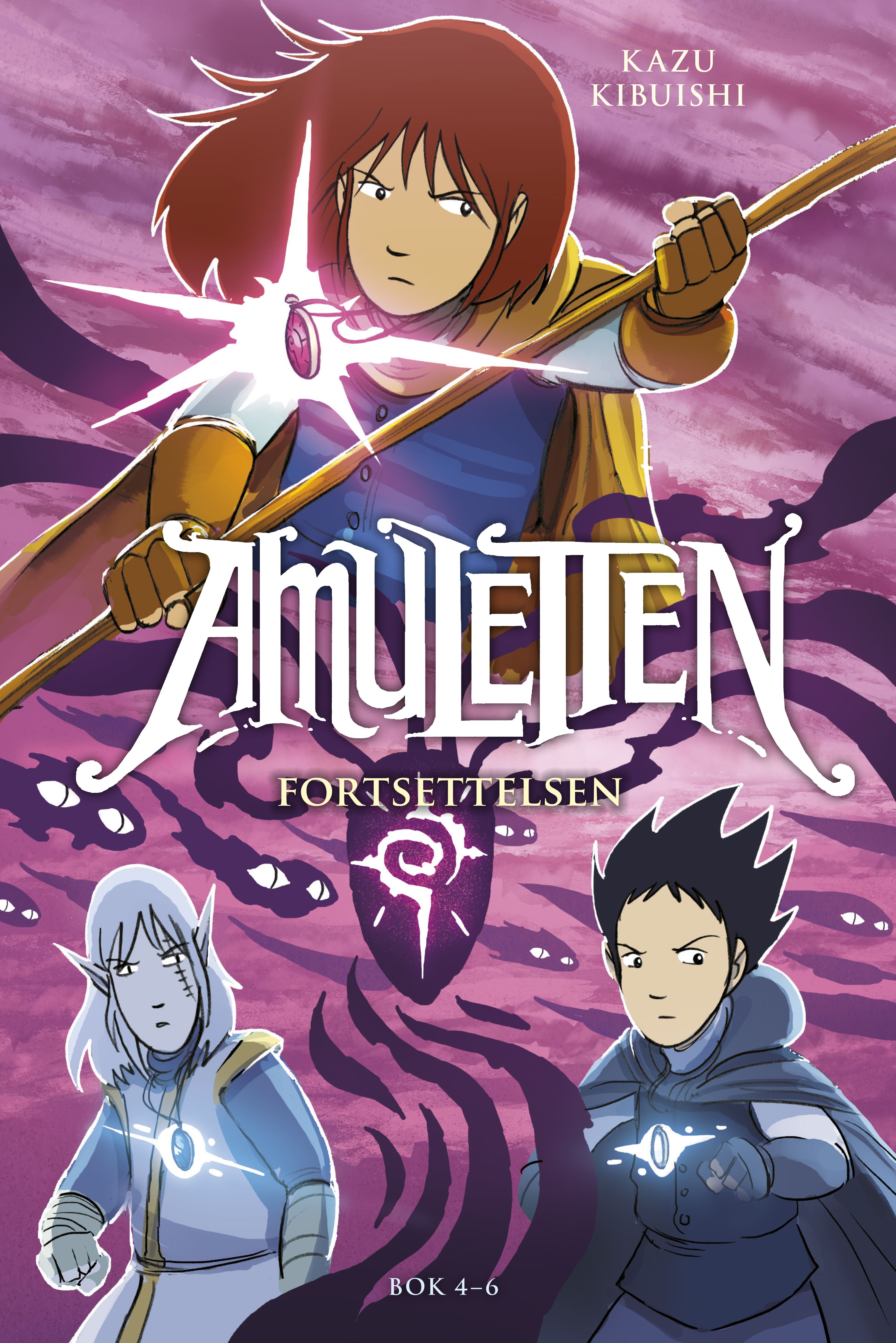 "Amuletten - Bok 4-6" av Kazu Kibuishi
