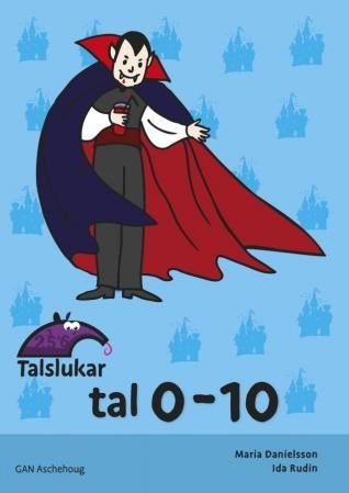 "Talslukar - tal : 0-10 : pakke á 5 stk" av Maria Danielsson