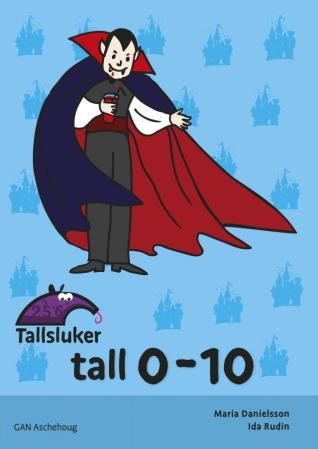 "Tallsluker - tall : 0-10 : pakke á 5 stk" av Maria Danielsson