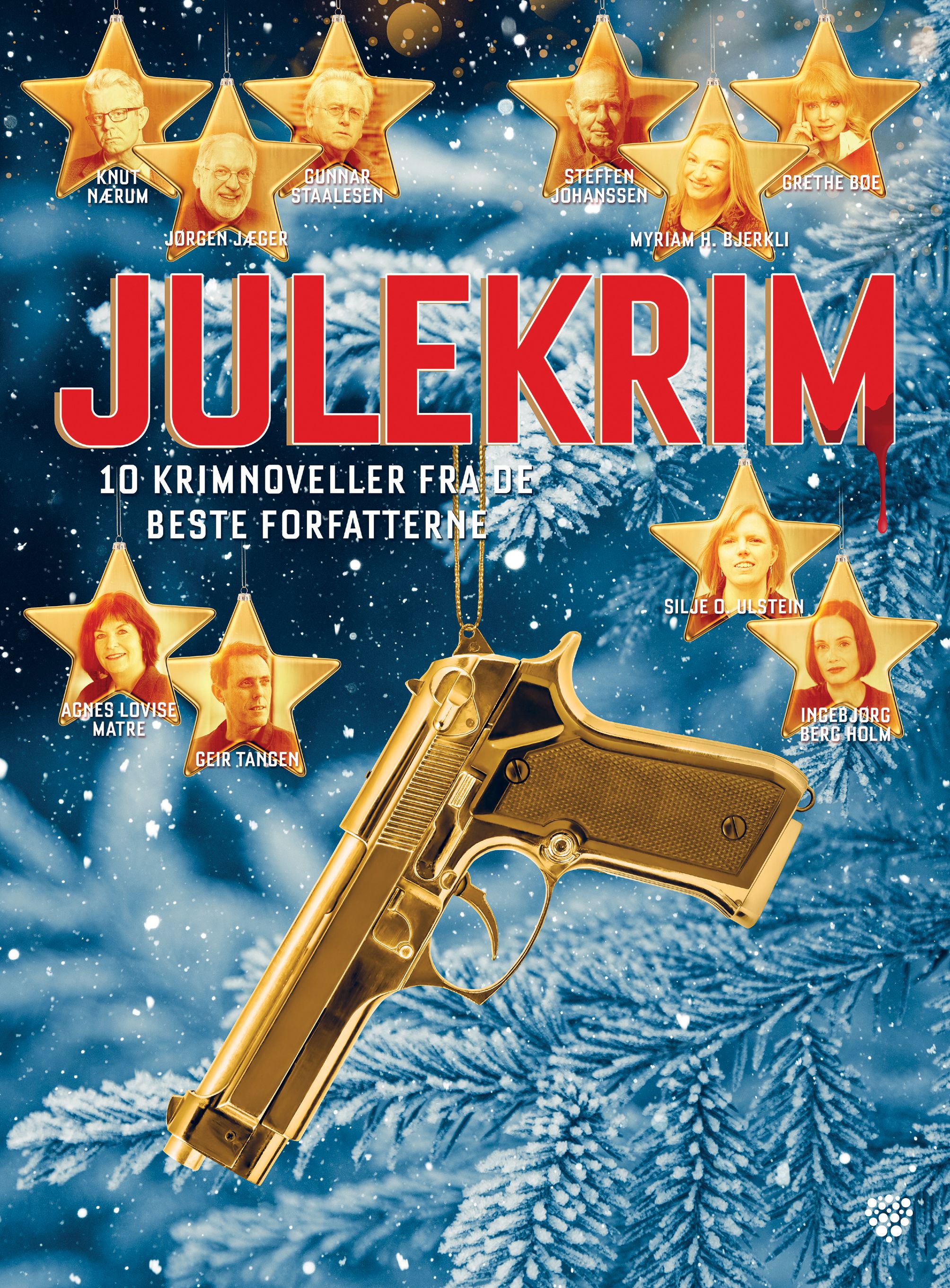"Julekrim 2021 - 10 krimnoveller" av Silje O. Ulstein