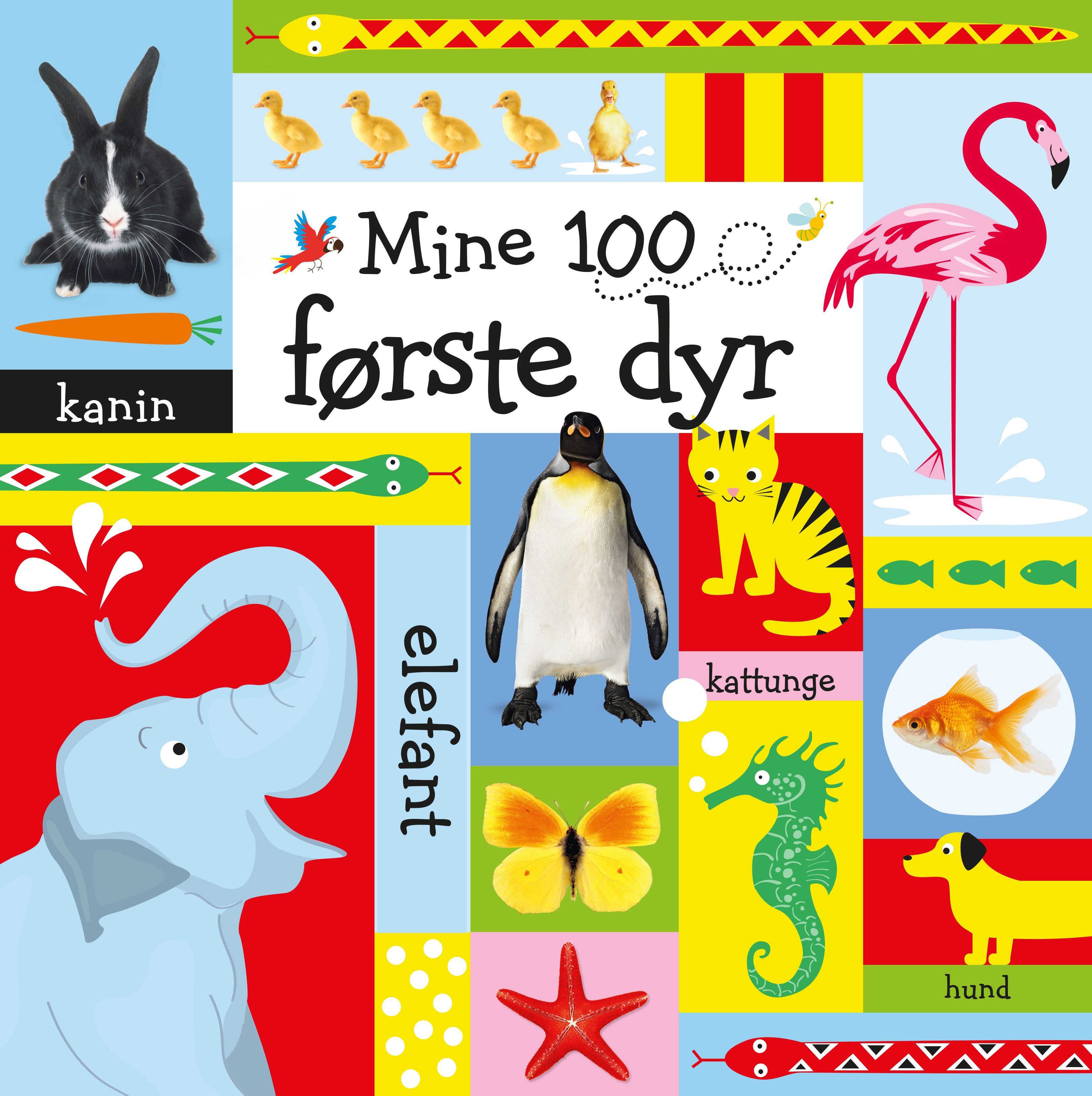 "Mine 100 første dyr" av Dawn Sirett