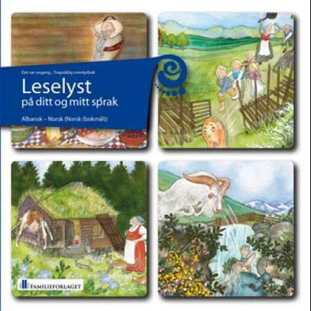 "Përalla popullore norvegjeze - det var engang : tospråklig eventyrbok" av Peter Christen Asbjørnsen