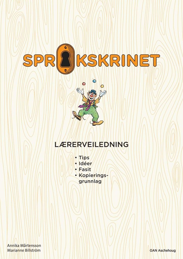 "Språkskrinet 3 - Lærerveiledning" av Tina Tofte