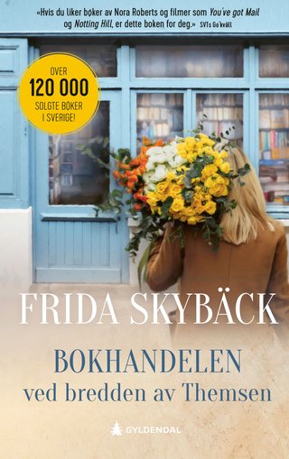 "Bokhandelen ved bredden av Themsen" av Frida Skybäck