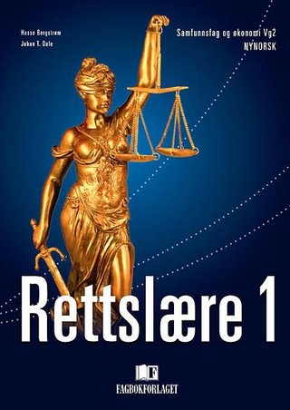 "Rettslære 1, d-bok - for programfaget rettslære 1" av Hasse Bergstrøm