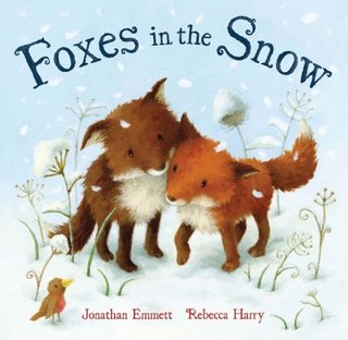 "Foxes in the Snow" av Jonathan Emmett