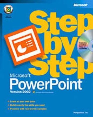 Microsoft PowerPoint version 2002 - step by step