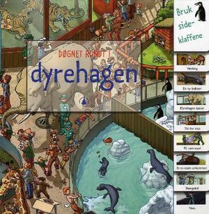 "Døgnet rundt i dyrehagen" av Sarah Harrison