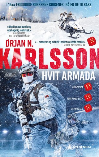 "Hvit armada thriller" av Ørjan N. Karlsson
