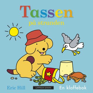 Tassen på stranden - en klaffebok