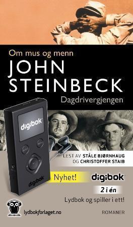 "Om mus og menn ; Dagdrivergjengen" av John Steinbeck