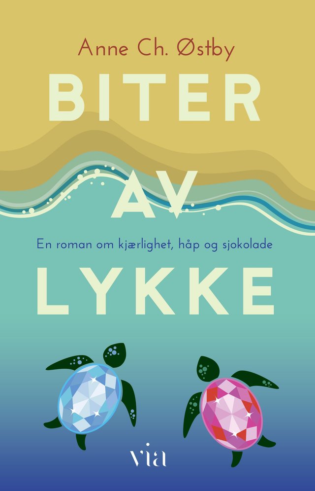 "Biter av lykke - en roman om kjærlighet, håp og sjokolade" av Anne Ch. Østby