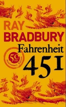 "Fahrenheit 451" av Ray Bradbury