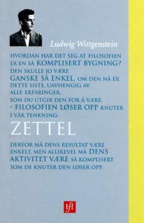 "Zettel" av Ludwig Wittgenstein