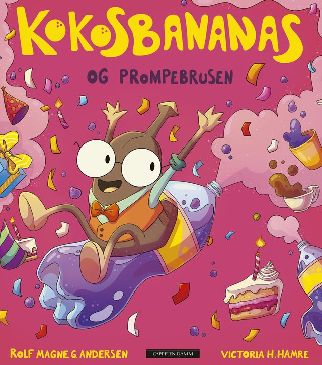 "Kokosbananas og prompebrusen" av Rolf Magne G. Andersen