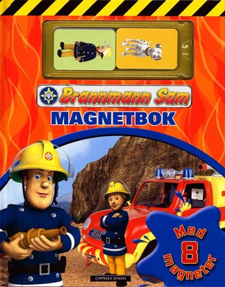 Brannmann Sam magnetbok