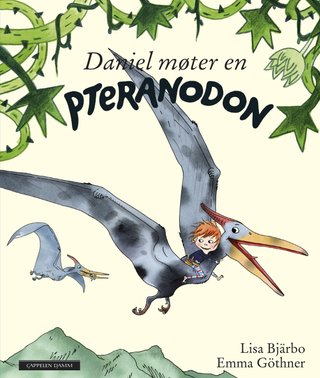 "Daniel møter en pteranodon" av Lisa Bjärbo