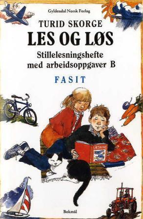 "Les og løs B - stillelesningshefte med arbeidsoppgaver : fasit" av Turid Skorge