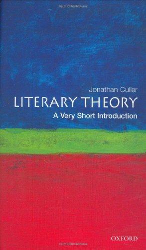 Literary Theory - A Very Short Introduction (Very Short Introductions)