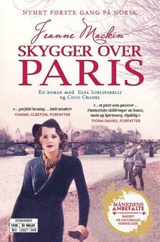 "Skygger over Paris" av Jeanne Mackin