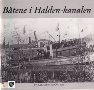 "Båtene i Halden-kanalen" av Harald Lorentzen