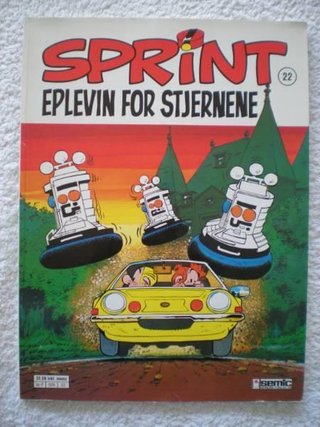 "Sprint nr 22 Eplevin for stjernene" av Founier