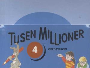 "Tusen millioner 4 - oppgavekort" av Anne-Lise Gjerdrum