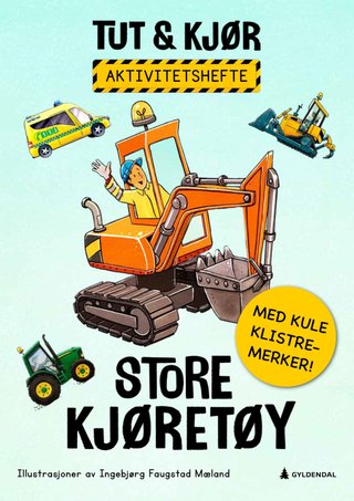 Store kjøretøy - tut og kjør : aktivitetshefte