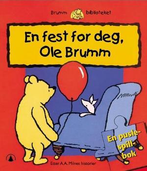"En fest for deg, Ole Brumm - en puslespillbok" av Susan Hitches