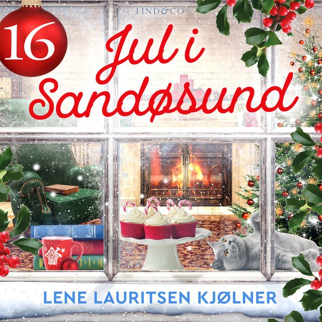 "Jul i Sandøsund - luke 16" av Lene Lauritsen Kjølner