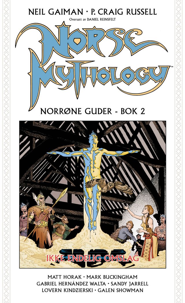 "Norrøne guder - Bok 2" av Neil Gaiman