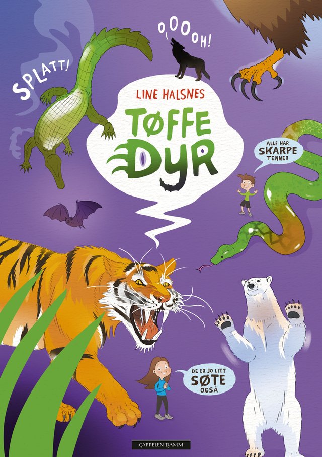 "T√∏ffe dyr" av Line Halsnes