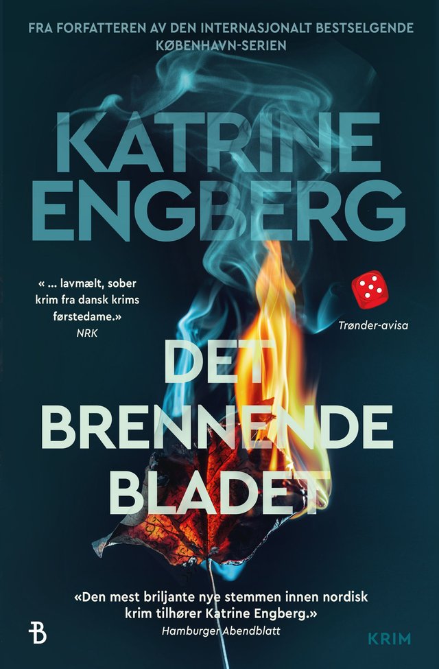 "Det brennende bladet" av Katrine Engberg