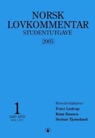 Norsk lovkommentar. Bd. 1-3