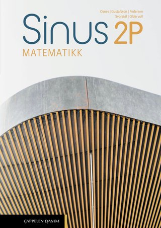 "Sinus 2P - matematikk : studieforberedende fellesfag vg2" av Egil Reidar Osnes