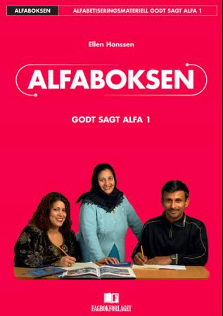 "Alfaboksen. Godt sagt Alfa 1" av Ellen Hanssen