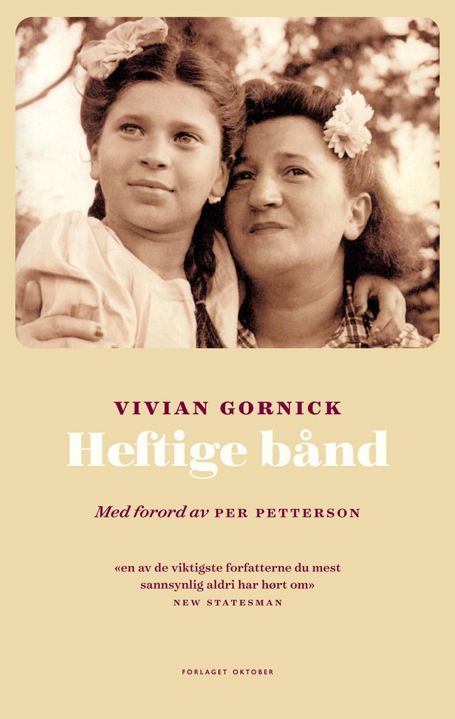 "Heftige bånd" av Vivian Gornick