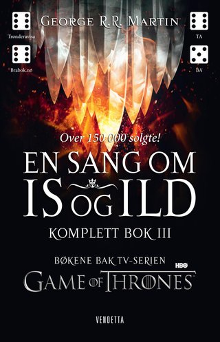 "En sang om is og ild komplett bok III" av George R.R. Martin