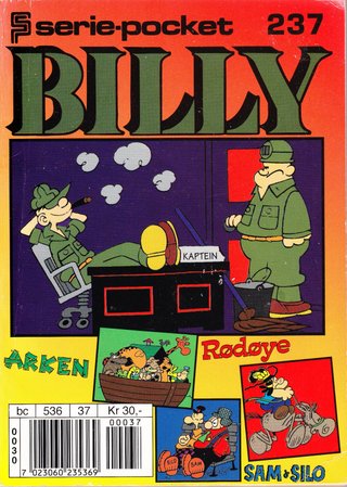 "Serie-pocket 237 Billy - (hva er det der?)" av Mort Walker