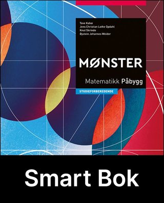 Mønster 2P-Y, Smart Bok - matematikk SF, vg3 påbygging