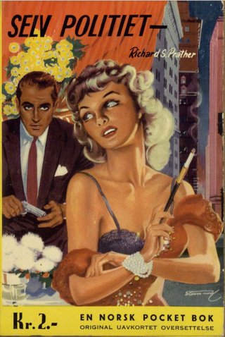 "Selv politiet – Originalens tittel: Ride a high Horse" av Richard S. Prather