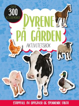 Dyrene på gården - aktivitetsbok
