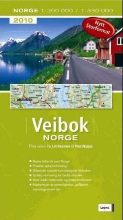 "Veibok Norge finn veien fra Lindesnes til Nordkapp"